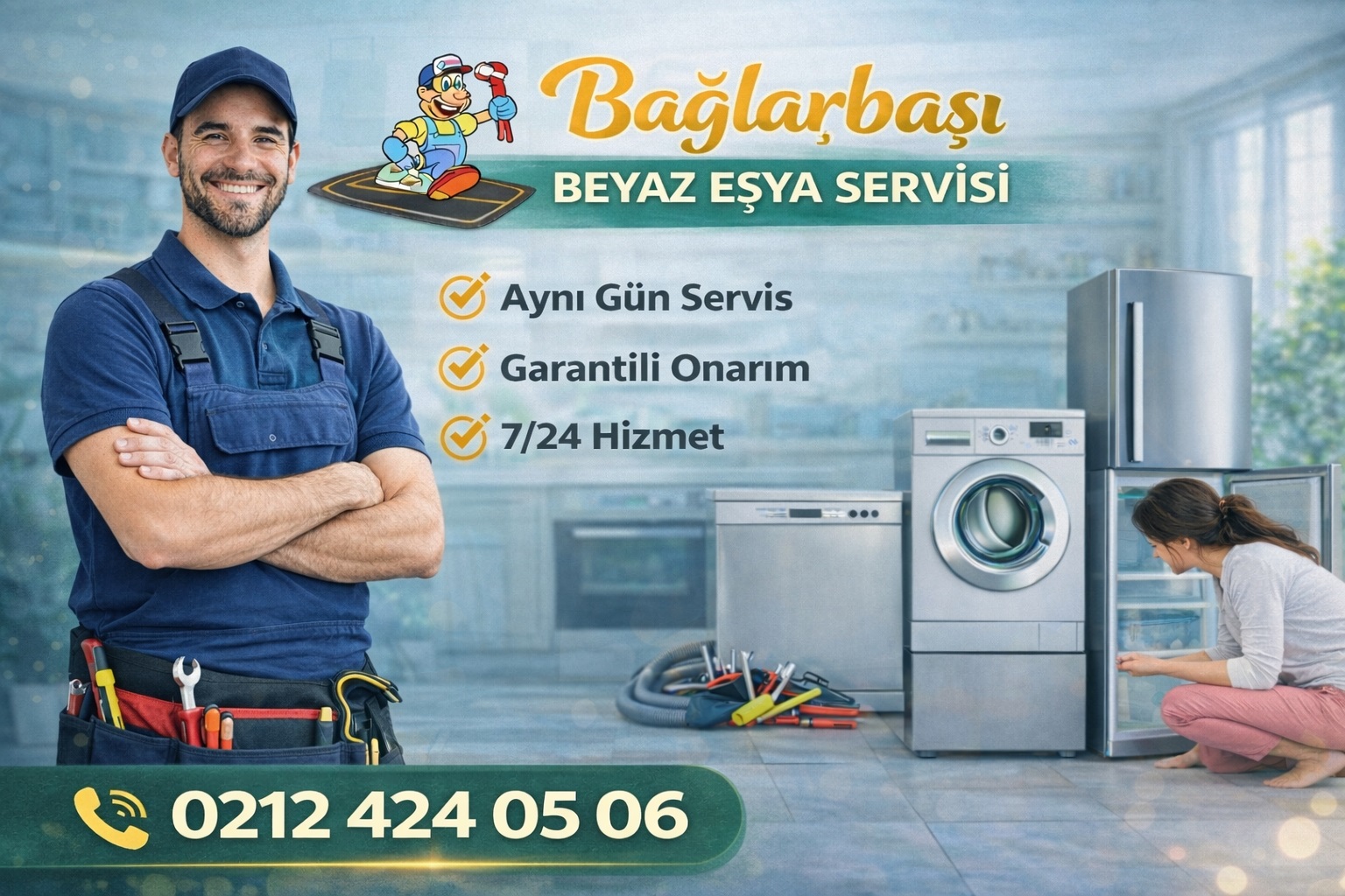 Bağlarbaşı Beyaz Eşya Servis